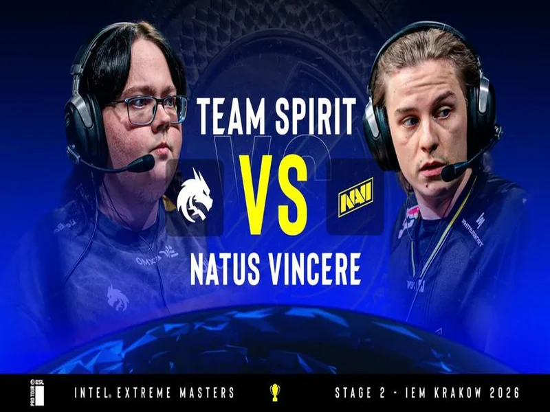 IEM克拉科夫2026:火力全开!Spirit 2-0 NAVI